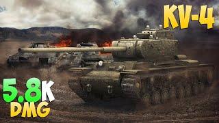 KV-4 - 6 Kills 5.8K DMG - Gute Noten! - World Of Tanks