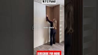 Main Door Design, Furniture Design, Interior Design, Homedecor, WPC Wall Panel #doors #wpc #shorts.