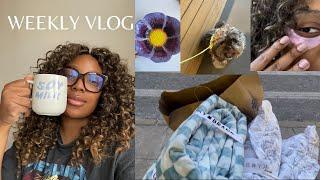 VLOG : First time back to Church in a Decade, Home Goods Haul, Painting, GRWM and Bed Inspo