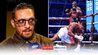 Usyk reacts to Joshua's KO defeat to Dubois 