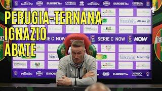 ️ La conferenza stampa di #IgnazioAbate pre #PerugiaTernana