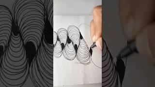 Doodle with zentangle pattern | doodle with me