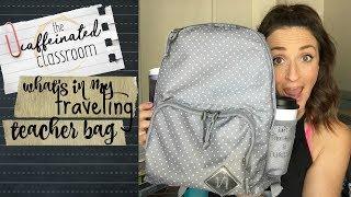 What's In My {Traveling} Teacher Bag