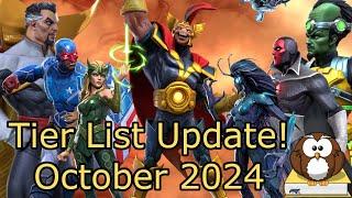 The Tier List Updated! - October 2024 - MCOC