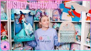 Disney Unboxing Cinderella Loungefly Ariel Little Mermaid Limited Edition Doll Mickey Disneyland DLP