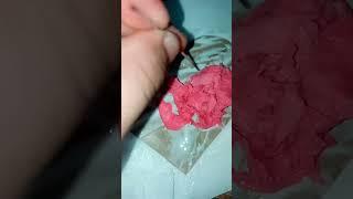 easy tissue paper art  tissue paper painting ️#sakshi maurya art  #like and subscribetomychannel