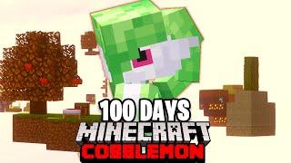 I Spent 100 DAYS in SKYBLOCK POKEMON Against My Rival! (Minecraft Cobblemon)