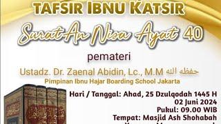 kajian Tafsir Ibnu Katsir