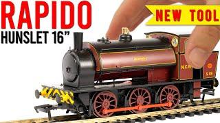 Rapido's New Hunslet 16" Saddle Tank Engine | Unboxing & Review