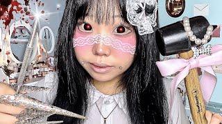 Sweet Sociopath Adopts YOU and does LOBOTOMY🪓 Experiments Piercings ASMR Ep 3