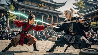 武侠电影 |小孩竟是武功高手，一人对战众多前辈毫不逊色，将他们打得落花流水！#辛芷蕾#吴磊 #斗破苍穹