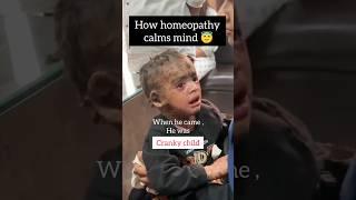 How homoeopathy calms the mind | Cranky child