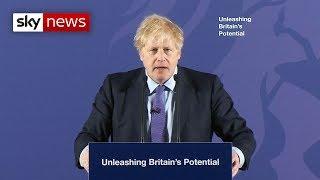 Boris Johnson speech: I share the optimism of President Trump