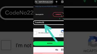 NEW FC MOBILE REDEEM CODES CODIGOS BLASS KODE HARI INI IN EA FC FIFA MOBILE 24 25 #shorts #fcmobile