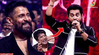 Actor Suraj Mimics SJ Suryah  Chiyaan Vikram Reaction | Veera Dheera Sooran Audio Launch