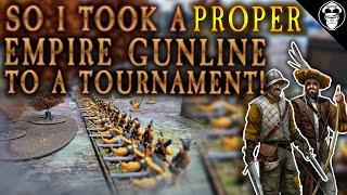 So I took A PROPER Empire Gunline to a Tournament! | After Action Report | Warhammer The Old World!