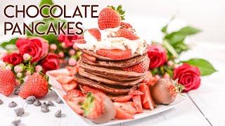 Easy Homemade Chocolate Pancakes Recipe