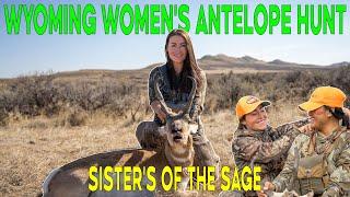 Mary’s FIRST Antelope: Wyoming Women’s Foundation Antelope Hunt