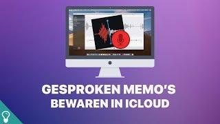 Mini screencast: Gesproken memo’s en Dictafoon synchroniseren met iCloud