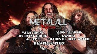 Metalall news destruction accept amon amarth my dying bride varathron SHADES OF DEEP WATER lamori