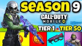 *NEW* SEASON 9 BATTLE PASS MAXED OUT in COD MOBILE