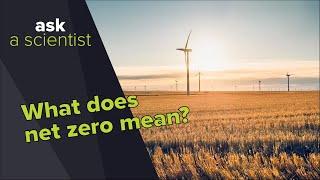 What is net zero? | Ask a Scientist