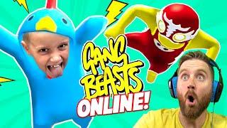 Gang Beasts ONLINE! K-City vs the Internet | K-City GAMING