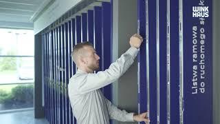 Réglage de la compression sur les portes équipées de serrures par verrous-crochets de Winkhaus MV