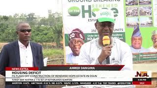 FG Flag-Off Construction Of Renewed Hope Estate In Osun State | 4th July 2024