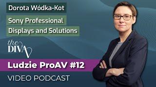 Praca w branży Pro AV to bieg na długi dystans | Dorota Wódka-Kot | Ludzie ProAV – VIDEO PODCAST