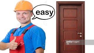 Mark builds a door (VERY easy)