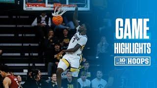 Rider at Iowa | Highlights | Big Ten Basketball | 11/19/2024