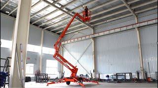 12m Towable Telescopic Boom Lift by LGLIFT China