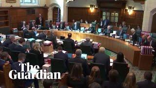 UK Supreme Court hears claims suspension of parliament is unlawful – watch live