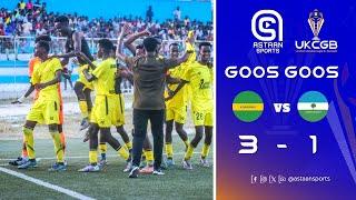 Goos Goos: Kaaraan 3-1 Dharkenley.Tartanka Kubbadda cagta degmooyinka G.Banaadir & D.Balcad.