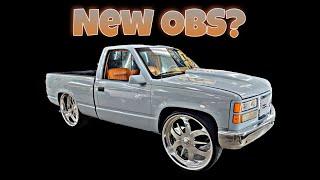 Custom gmc shortbed on 28-inch Billetspecialties for sale