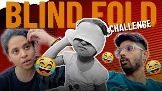 Blind Fold Challenge Ulta Pad Gya  | Vlog With Mansi | Vlog #197