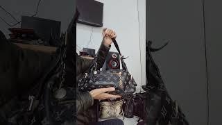 BEAUTIFUL BAG WITH LOTS OF LEATHER  Fix Wa083180492257