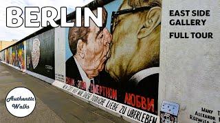 [4K] East Side Gallery Complete Walking Tour ️ | Berlin, Germany