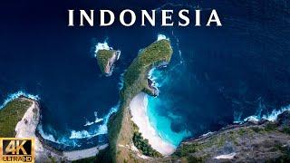 THIS IS INDONESIA - 4K RELAXING DRONE VIDEO (Cinematic Travel Video) | Bali, Java, Komodo & More