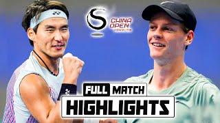 Sinner On Fire   - Jannik Sinner vs Bu Yunchaokete SF Highlights - China ( Beijing ) Open 2024