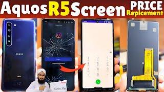 Aquos R5 Screen Replacement | Aquos R5 Display Change Aquos R5G Lcd Replacement Broken Phone Repair