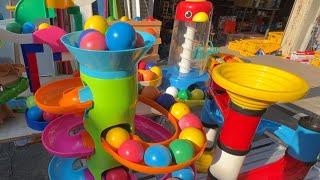 Marble run race ASMR  Summary video of over 10 types of marble runs