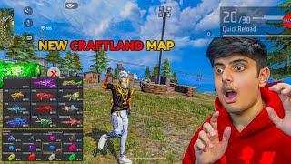 NEW CRAFTLAND MAP  FREE ALL BUNDLES , EMOTES , GUN SKINS CRAFTLAND MAP 