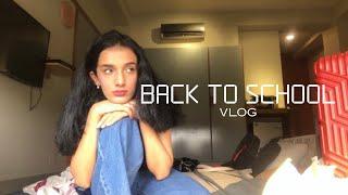 VLOG , first day of uni , met my friends after 3 months, stayed at the faculty block  BNU