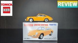 My First Tomica!  Tomica Limited Vintage 1966 Porsche 911 Orange - REVIEW