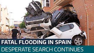 Spain floods: More than 200 killed as anger grows over lack of water and aid | ITV News