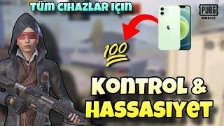 EN AZ BİR HS ATABİLECEĞİNİZ HASSASİYET | İPHONE 12 PUBG