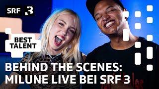 Making-of: So entsteht die Livesession von Milune | Best Talent – August 2024 | SRF 3