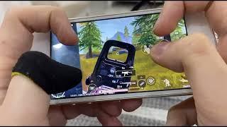 iPhone 5S PUBG Mobile 4 FINGER HANDCAM GAMEPLAY NEW UPDATE